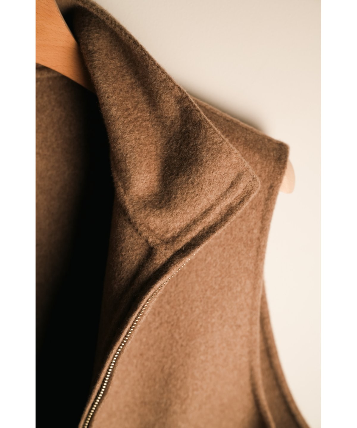 MAATEE&SONS Ex. CASHMERE/MINK REVER VEST | Must