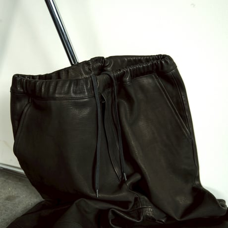 ULTERIOR  Ex. LEATHER TRACK PANTS