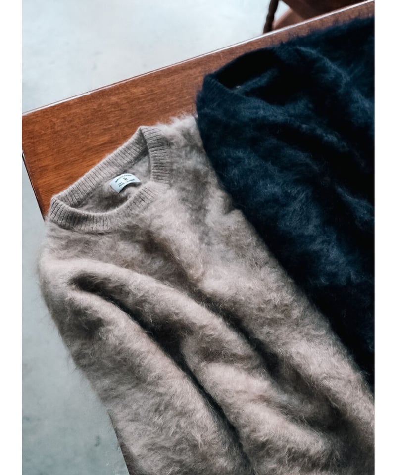 MAATEE&SONS CASHMERE SHAGGY P/O SWEATER | Muste MAATEE&SONS CASHMERE SHAGGY P/O SWEATER | Muste