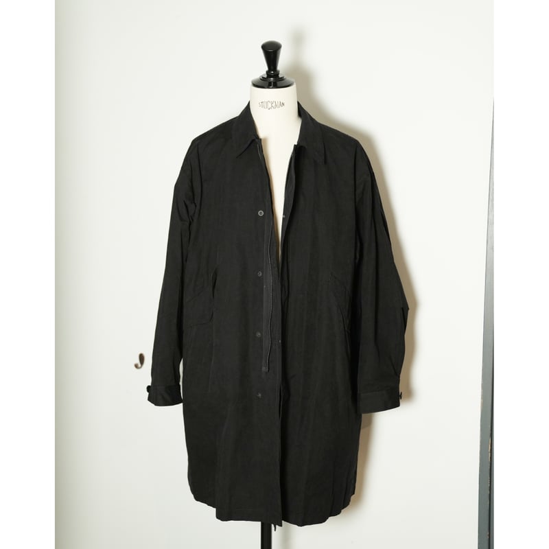ULTERIOR WAXED WEATHER BAL COLLAR COAT | Muster