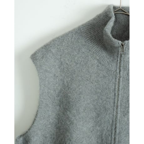 RAINMAKER FOX CASHMERE  ZIP-UP VEST