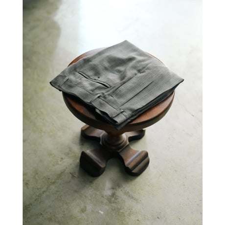 MAATEE&SONS 永遠 SLACKS "WOOL MATCHECK"