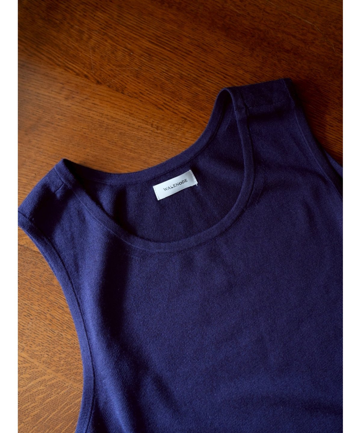 WALENODE Ex.Washable Silk Cashmere Tank Top | M