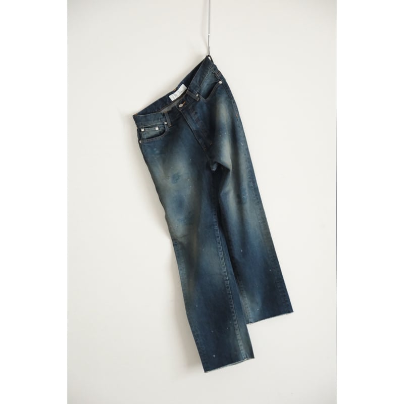 ANCELLM #07 SLIM STRAIGHT 5P DENIM PANTS | Must