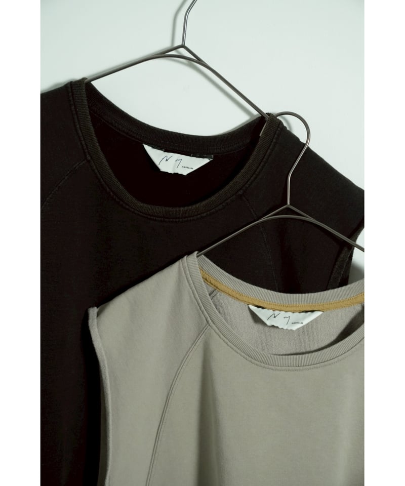 トップス ANCELLM FADED SLEEVELESS T-SHIRT BLACK 1 FADED SLEEVELESS T-SHIRT(BLACK) – ANCELLM