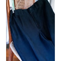 nonnotte HIGH COUNT MOLESKIN SIGNATURE BAGGY TROUSERS