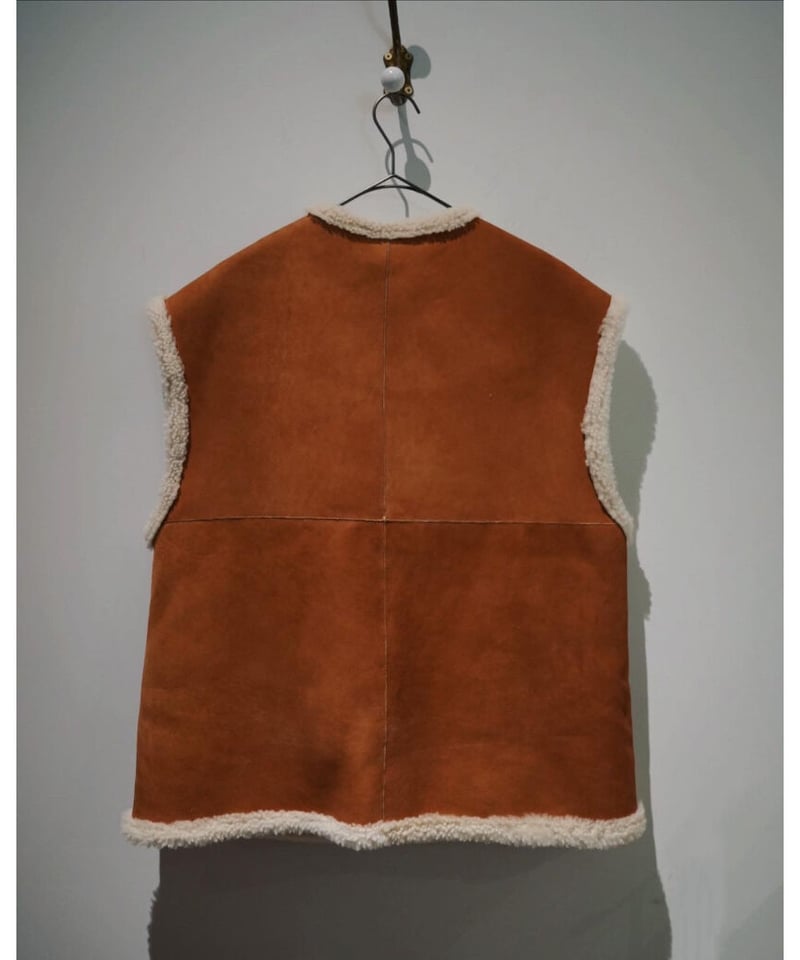 MAATEE\u0026SONS Ex. LACAUNE MOUTON VEST