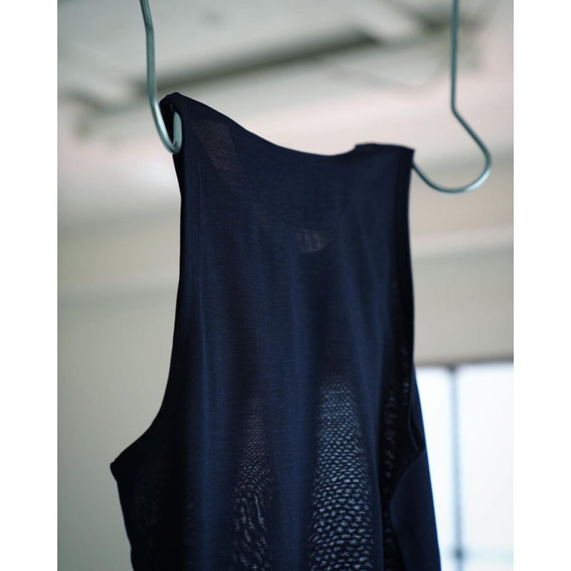 MAATEE&SONS Ex. WASHABLE SILK STANDARD TANK TOP