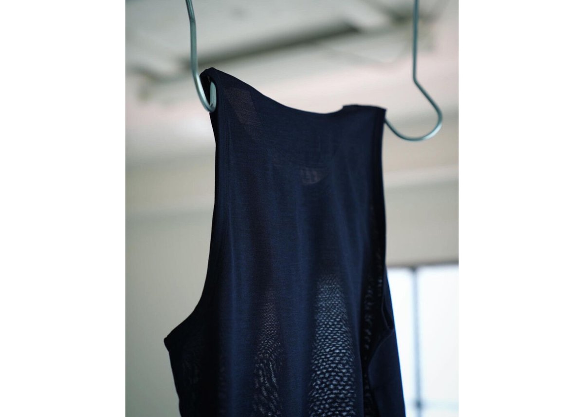 MAATEE&SONS Ex. WASHABLE SILK STANDARD TANK TOP