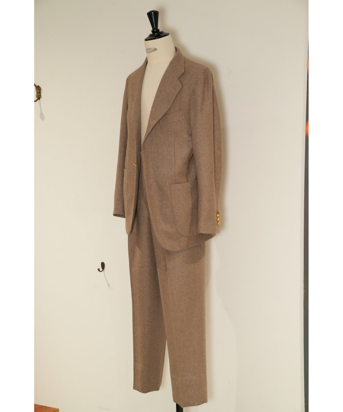 MAATEE&SONS 育てるCASHMERE パンツ MAATEE&SONS Ex. CASHMERE/MINK COOPER PANTS | Mu