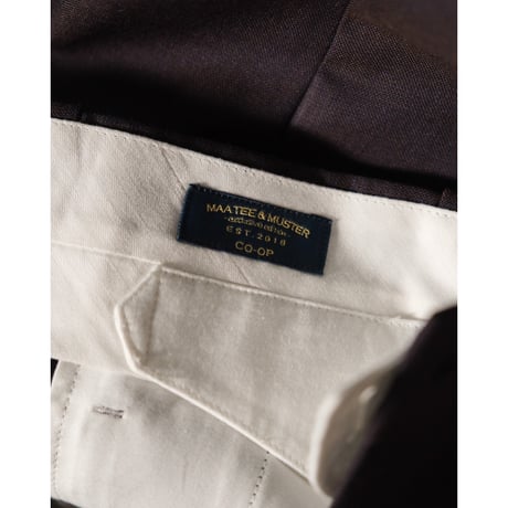 MAATEE&SONS Ex. 永遠SLACKS "BIJO"