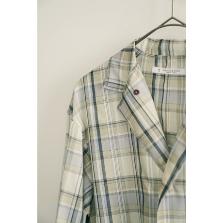 MAATEE&SONS  "H"WOOL CK 折って折ってSHIRTS JACKET