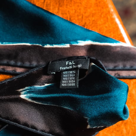fratelli luigi SILK SCARF ROMBETTO