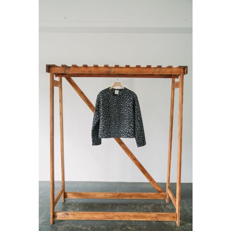 DECHAMPS LEOPARD CARDIGAN