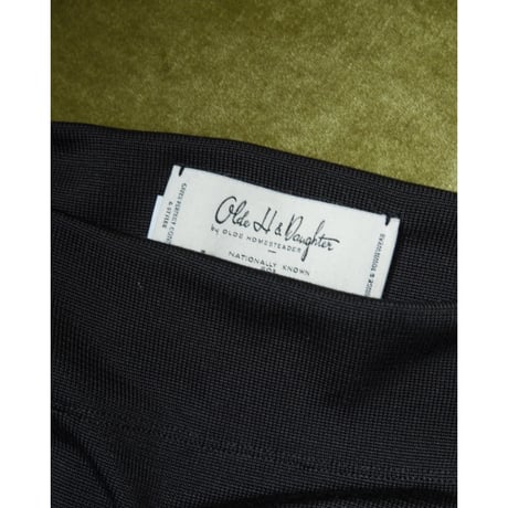 Olde H&Daughter "SILK TIGHT TENSION HEAVY" PLAIN STITCH BRETON TOP L/S