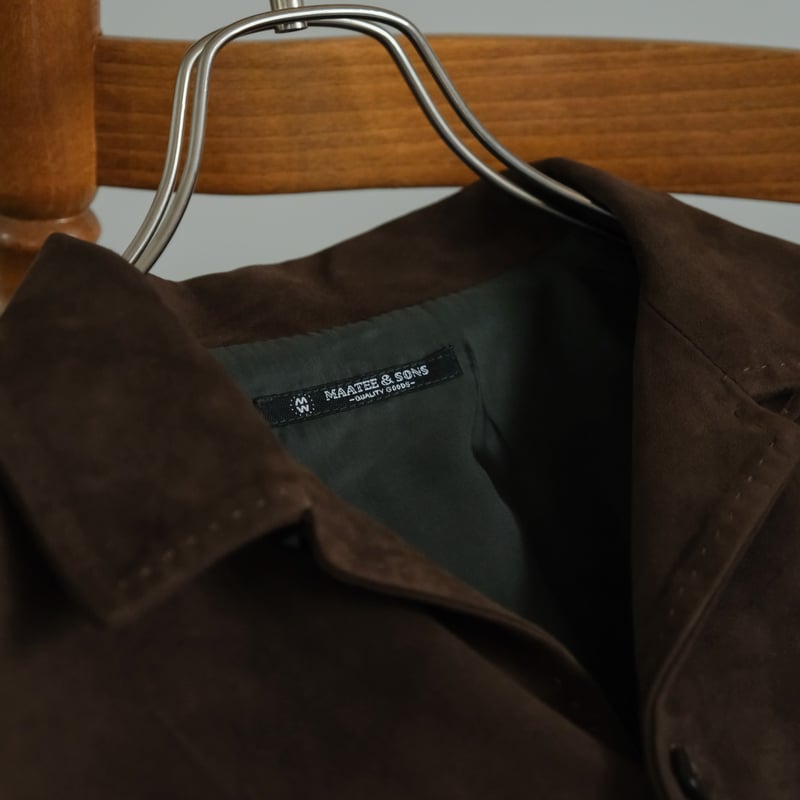 MAATEE&SONS SUEDE SHIRTS JACKET | MusterWerk