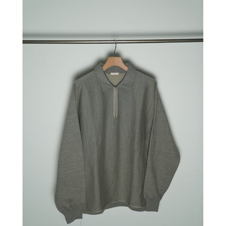 ULTERIOR FADED SILKY TERRY RW HALF ZIP P/O