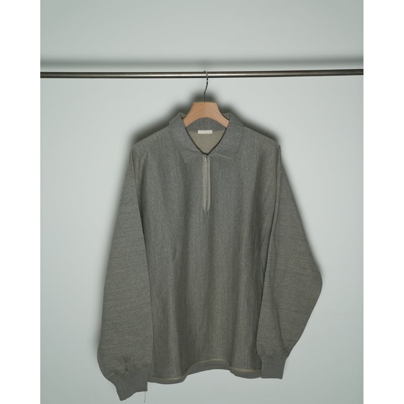 ULTERIOR FADED SILKY TERRY RW HALF ZIP P/O | Mu