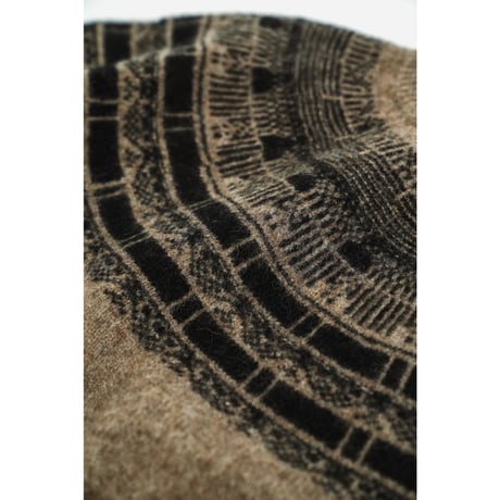 WALENODE "Innocent YAK" Circular yoke sweater