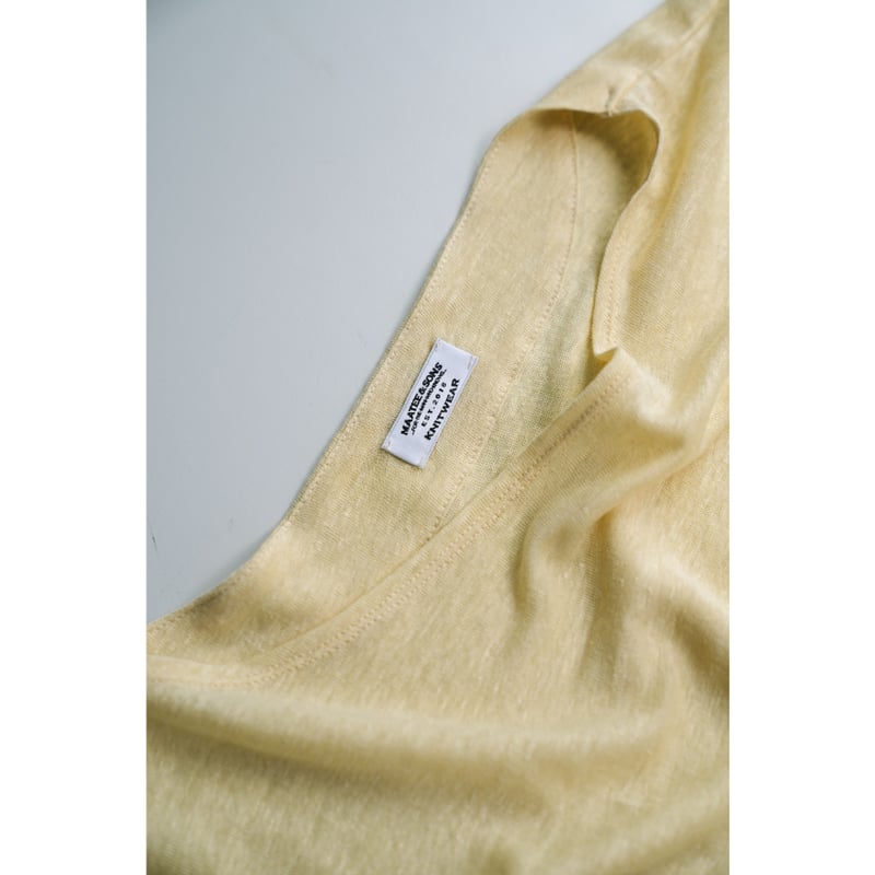 MAATEE&SONS L/S BOAT TEE LINEN天竺 | MusterWerk