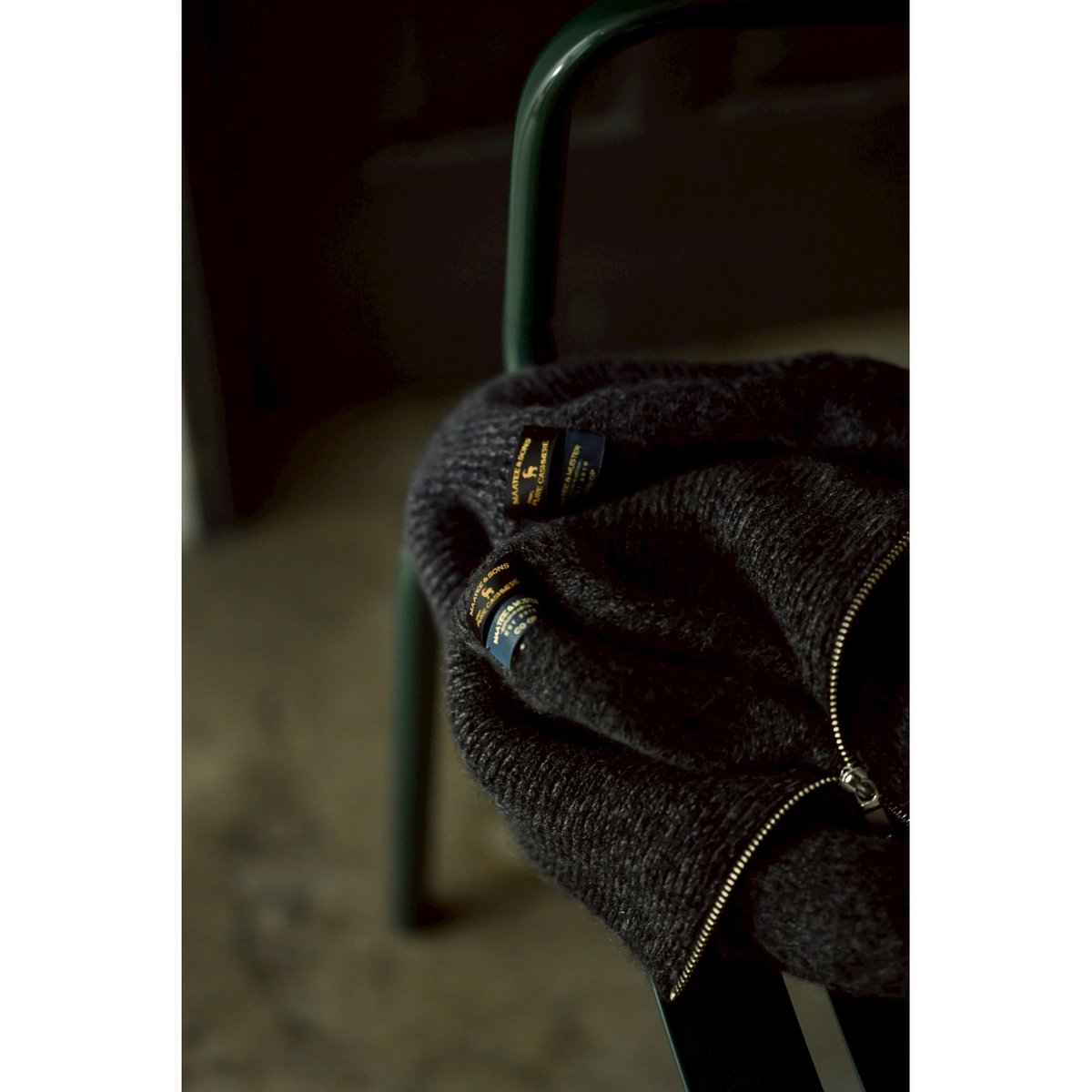 MAATEE&SONS Ex. CASHMERE 強縮絨 ZIP VEST 