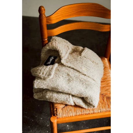 YANABA "ARRON" POLO NECK CARDIGAN