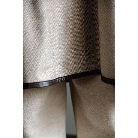 MAATEE&SONS Ex. "DEAD STOCK CASHMERE003" CAPE-MANTLE
