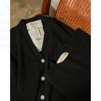 Olde H & Daughter AGED CASHMERE PLAIN STITCH CARDIGAN / CREW NECK P/O