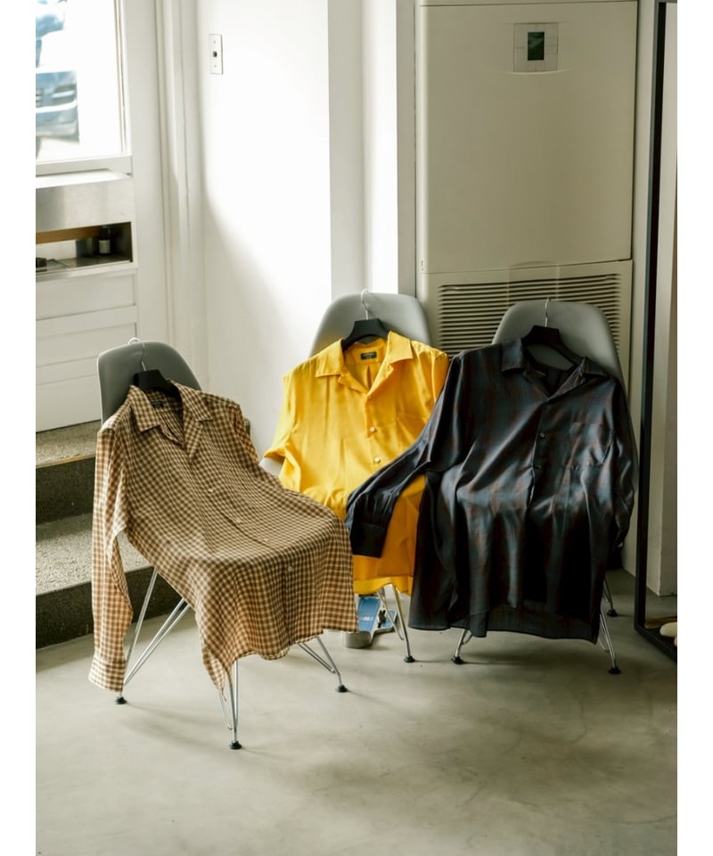 レショップ別注　Matee&Sons H wool シャツ　サイズ3相当 COMOLI - Maatee and Sons Ex 