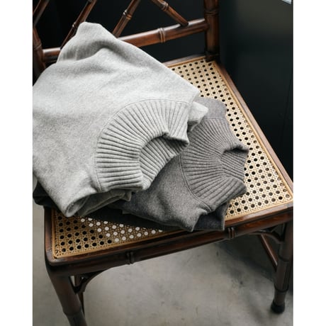Slopeslow WOOL FRENCH TERRY TURTLE NECK SWEATSHIRTS