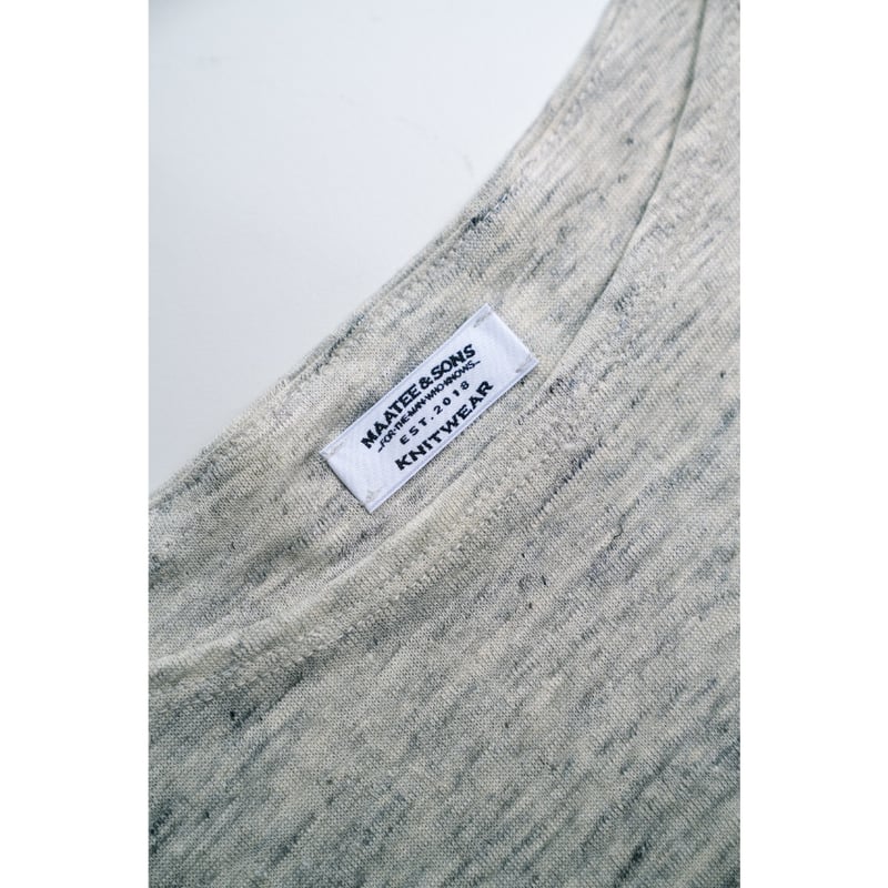 MAATEE&SONS L/S BOAT TEE LINEN天竺 | MusterWerk