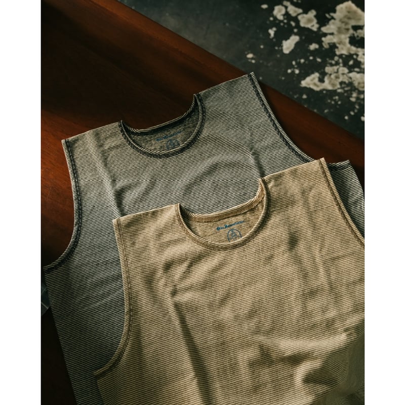 トップス Olde steader SLEEVELESS musterwerk Olde Homesteader 