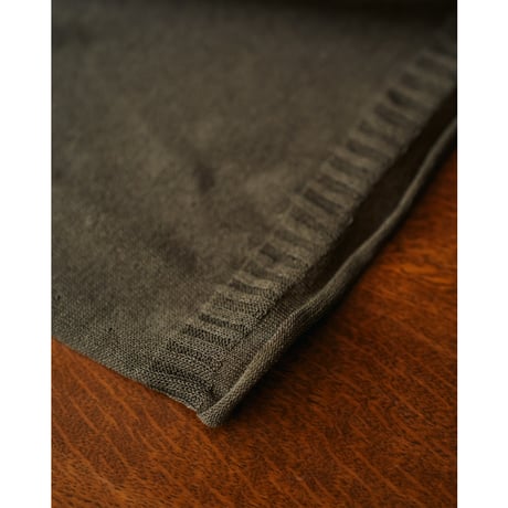 Olde H&Daughter "JYARI-JYARI SILK" BOAT NECK P/O
