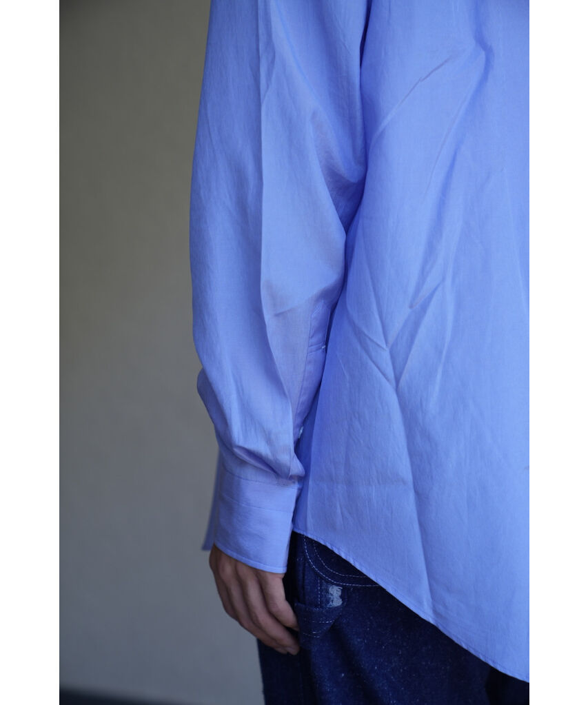 ニ*生様 MAATEE&SONS 24AW CHARLES コットンシルクBLU ニ*生様 MAATEE&SONS 24AW CHARLES コットンシルクBLU