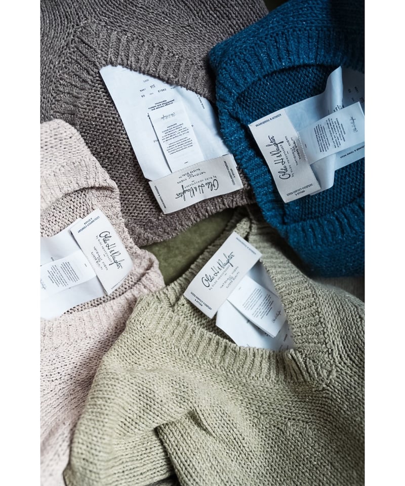 Olde H&Daughter SILK NEP V NECK P/O | MusterWerk Olde H&Daughter SILK NEP V NECK P/O | MusterWerk