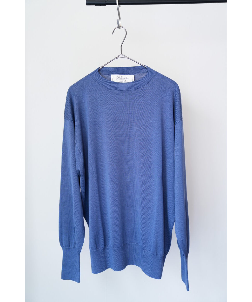 Olde H & Daughter SILK PLAIN STITCH CREW NECK P