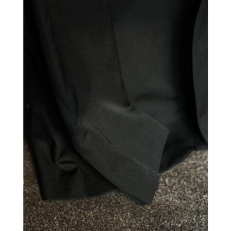 nonnotte Wool Gabardine Draping No Collar N Jacket