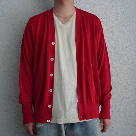 Olde H & Daughter SILK PLAIN STITCH CARDIGAN
