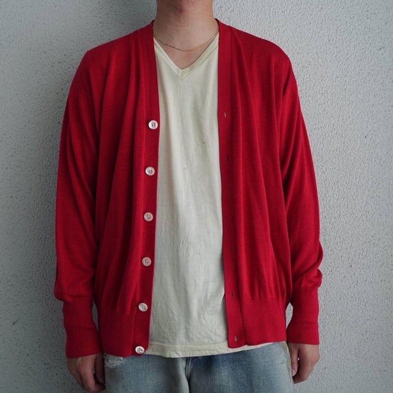 トップス Olde H & Daughter SILK CARDIGAN Olde H & Daughter SILK PLAIN STITCH CARDIGAN |