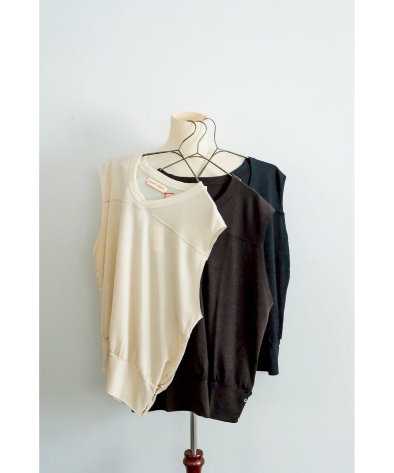 トップス barbell object s bo top (loose) / ecru トップス barbell object s bo top (loose) / ecru barbell