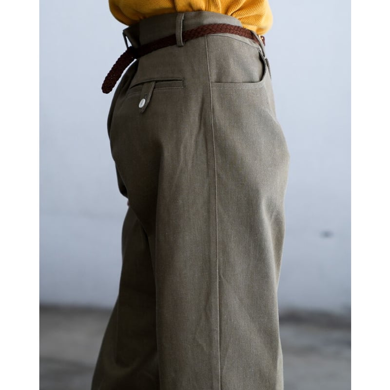 パンツ NONNOTTE 5 POCKET TROUSERS EXTRA WIDE NONNOTTE 5 POCKET TROUSERS EXTRA WIDE