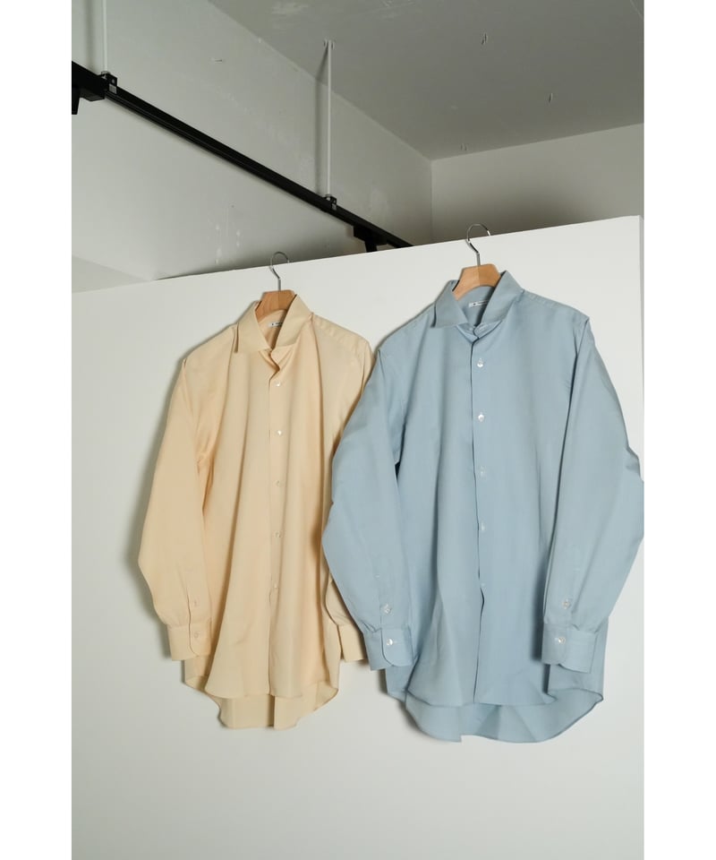 トップス MAATEE&SONS 25SS ELIZABETH SEASILK blue2 MAATEE&SONS 