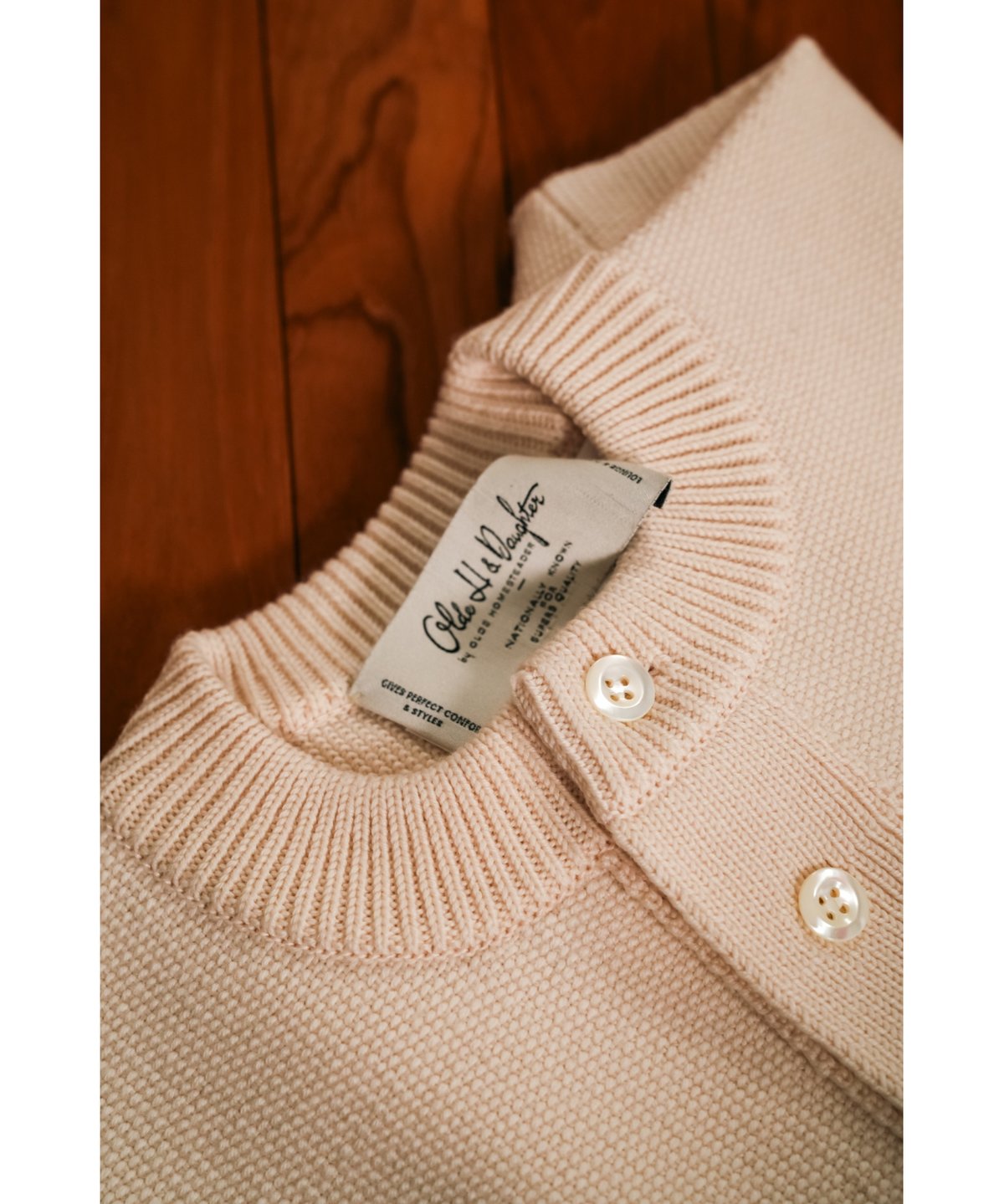 トップス Olde H&Daughter Ex.WOOSTED WOOL DS Olde H & Daughter Ex