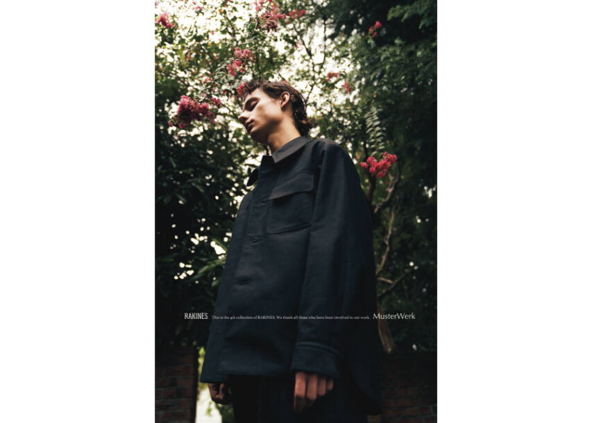 RAKINES Ex. French moleskin CPO Blouson | Muste