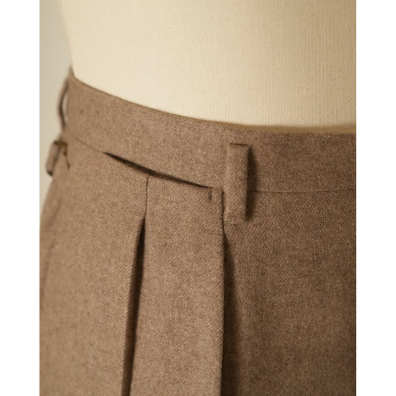 MAATEE&SONS Ex. CASHMERE/MINK COOPER PANTS | Mu