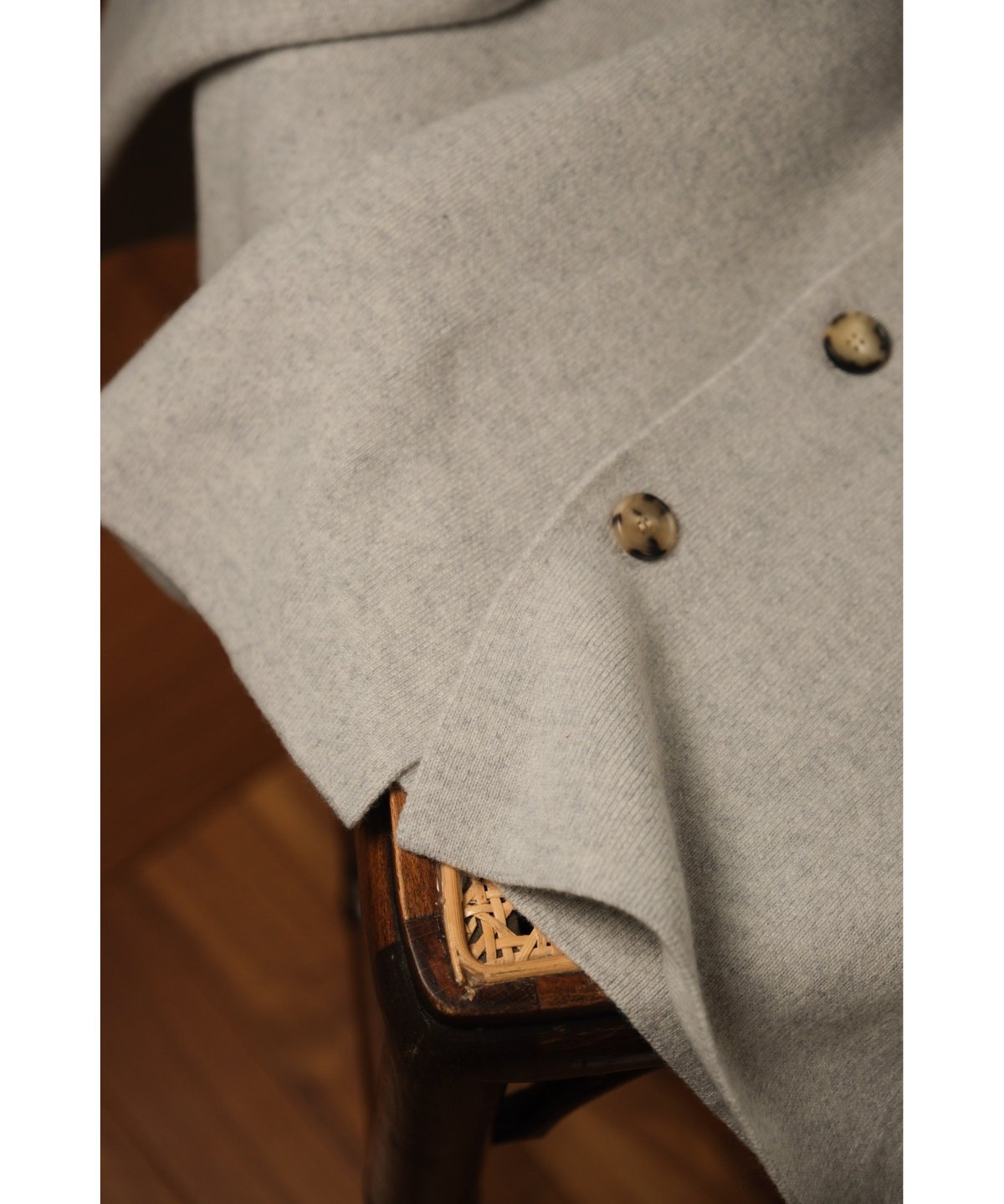 トップス 24aw The CLASIK MILLED FINE WOOLCARDIGAN 24aw The CLASIK MILLED FINE WOOLCARDIGAN