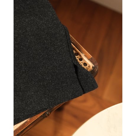 The CLASIK MILLED FINE WOOL SHIRT CARDIGAN