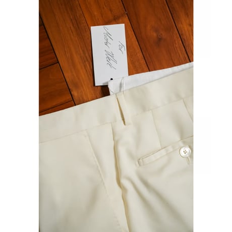 BIBOJA Ex. High Waisted Flare Trousers - No Pleat/Slanted Pockets