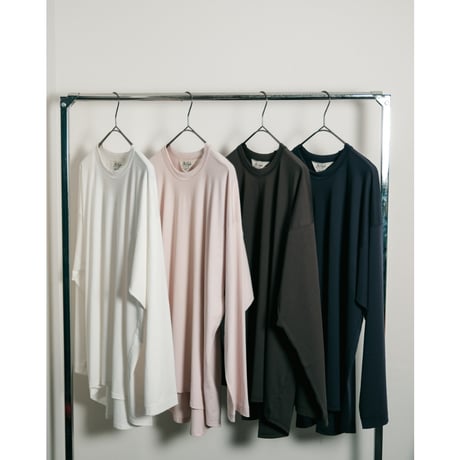 Olde H&Daughter Ex.SUVIN COTTON PLAIN STITCH L/S