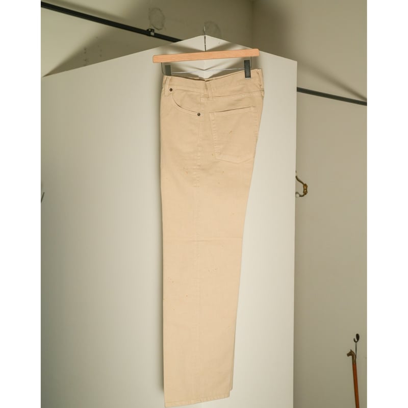 【新品未使用】MAATEE&SONS 24ss DENIM TROUSER MAATEE&SONS(マーティーアンドサンズ) 24SS MILITARY DENIM